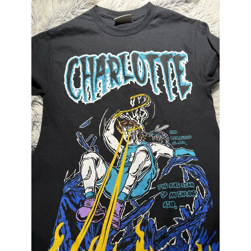 Brand X Insane Mind In Charlotte T Shirt Charlotte Hornet Small